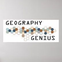 Geography Genius Print