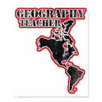 Geography Teacher Map posters