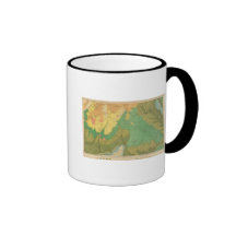 Geologic Map Of The Mesozoic Terraces Coffee Mugs