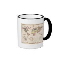 Geological structure of globe mug