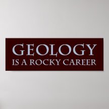 Geology: Rocky Career Poster