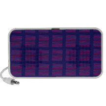 Geometric Abstract - Purple Travelling Speaker