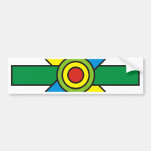 Geometric Bumper Stickers