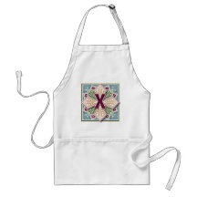 Geometric Letter X Aprons