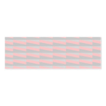 Geometric Pattern in Pink and Grey. Business Card