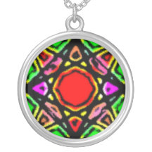 Geometric Tribal Sun Necklaces