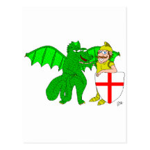George and the Dragon Post Cards
