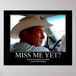 George Bush Poster