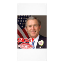 George Bush Valentine's Day Photo Card
