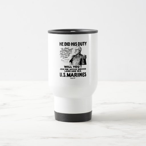 George Dewey US Marines Mug