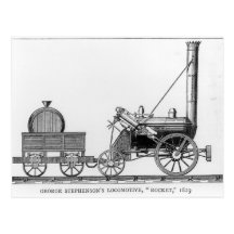 George Stephenson's Locomotive, 'Rocket', 1829 Postcards