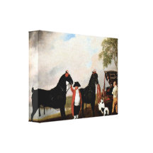 George Stubbs - Phaeton of the Prince of Wales Gallery Wrapped Canvas