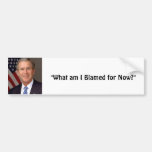 George W. Bush Bumper Stickers