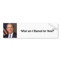 George W. Bush bumper stickers