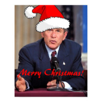George W. Bush Christmas Humour posters
