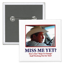 George W. Bush Pinback Buttons
