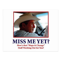 George W. Bush Postcard
