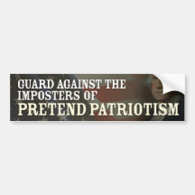 George Washington Bumper Sticker