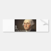 George Washington Bumper Sticker