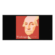 George Washington Personalized Photo Card