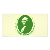 George Washington Photo Card Template