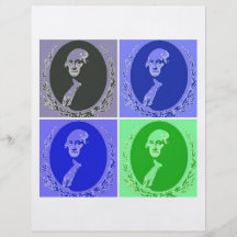 George Washington Pop Art Flyers