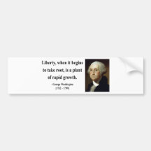 George Washington Quote 2b Bumper Stickers