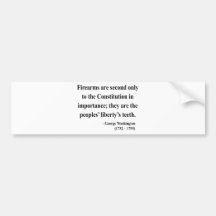 George Washington Quote 6a Bumper Stickers