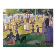 Georges Seurat - A Sunday on La Grande Jatte Postcards