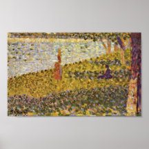 Georges Seurat - Figures assisesGeorges Seurat - F Print