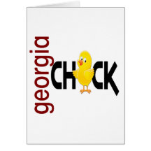 Georgia Chick 1 Greeting Cards