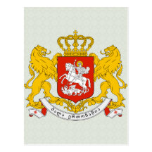 Georgia Coat of Arms detail Post Cards