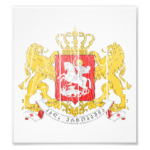 Georgia Coat Of Arms Photo Art