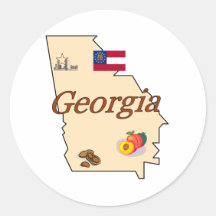 Georgia Sticker