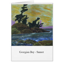 Georgian Bay - Sunset Cards