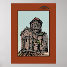 Georgian church print