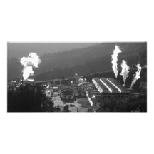Geothermal instalations custom photo card