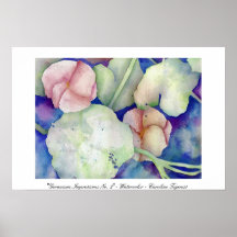 Geranium Impressions No. 2 Caroline Tigeress Posters