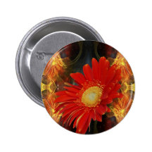 Gerber Daisy Pin
