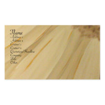 Gerbera Daisy Business Card