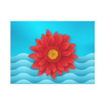 Gerbera Flower Canvas Print