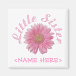 Gerbera Little Sister Refrigerator Magnet