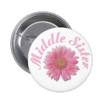 Gerbera Middle Sister Pin