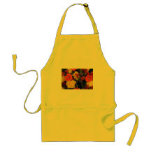 Gerbera Rose Bouquet Apron