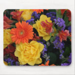 Gerbera Rose Bouquet Mousepad
