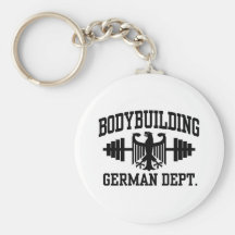 German Bodybuilding Key Chains