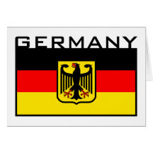 German Flag Cards