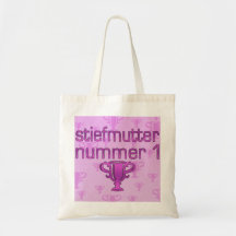 German Gifts for Stepmothers: Stiefmutter Nummer 1 Bags