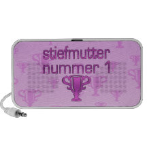 German Gifts for Stepmothers: Stiefmutter Nummer 1 Portable Speaker