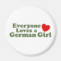German Girl Magnets